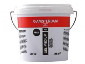 AMSTERDAM GEL MEDIUM MATT 080 1000ML