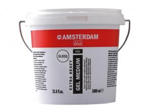 AMSTERDAM EXTRA HEAVY GEL MEDIUM GLOSS 021 1000ML