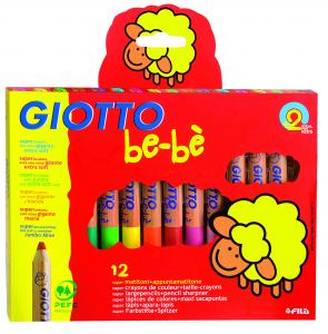 GIOTTO BEBE FÄRGPENNA 12-PACK