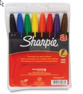 SANFORD SHARPIE FINE 8-SET