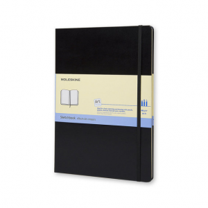 MOLESKINE SKISSBOK MED 165G PAPPER