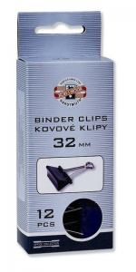PAPPERKLÄMMA KOHINOOR 32MM 12-PACK