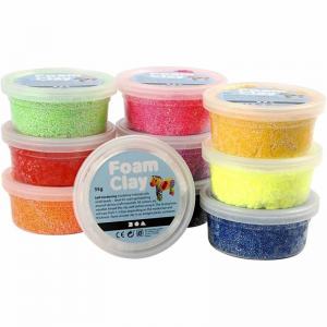 CC HOBBY FOAM CLAY 10X40G