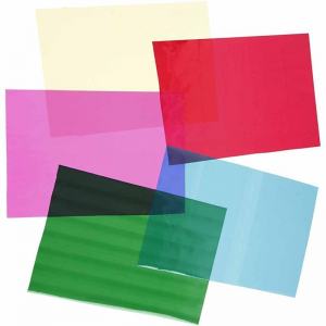 CC HOBBY CELLOFANPAPPER A4 MIXADE 100-PACK