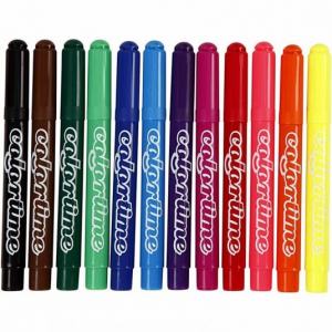 COLORTIME TUSCHPENNOR 12-PACK