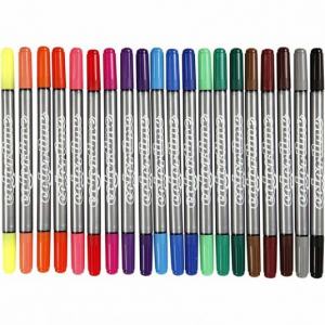 CC HOBBY COLORTIME DUBBELTUSCH 20-SET