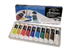 WINSOR & NEWTON ARTISAN VATTENBASERAD OLJEFÄRG SET 10X37ML
