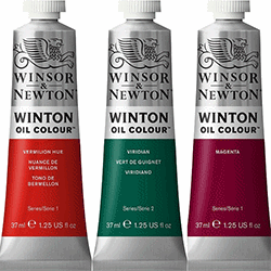 WINSOR & NEWTON WINTON OLJEFÄRG 37ML BURNT SIENNA 074