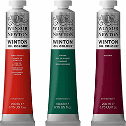 WINSOR & NEWTON WINTON OLJEFÄRG 200ML CADMIUM YELLOW HUE 109